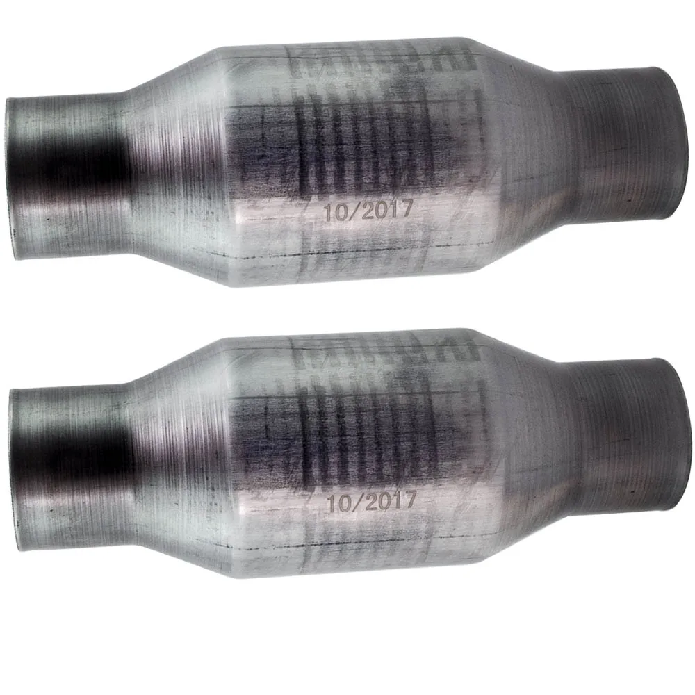 

2.5" Universal Catalytic Converter for 410250 Stainless Steel Directly Fitment