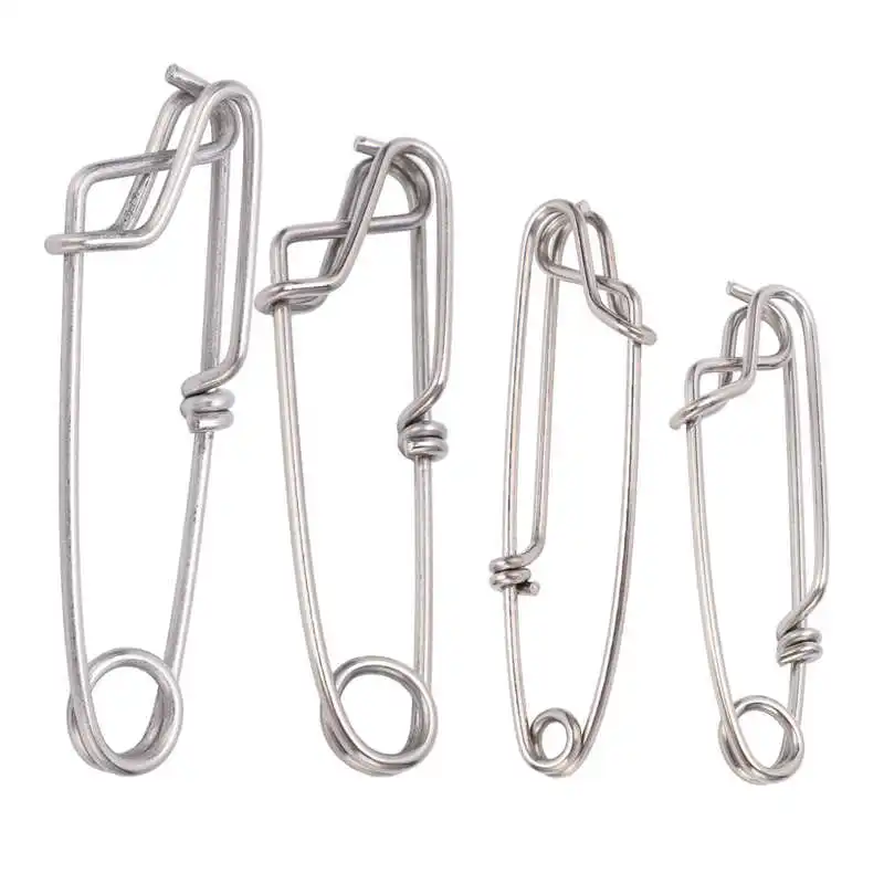 5 шт. рыболовный соединитель застежка с открытым глазом подвесная Пряжка быстрый