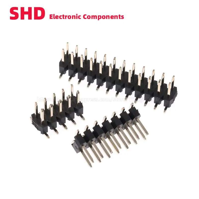 20 шт. 2,0 мм SMD SMT 2 * 3-40-контактный двухрядный 3p 4p 5p 6p 7p 8p 10p 12p 15p 20p 40p Штекерная печатная плата разъем лента 2 мм 80Pin