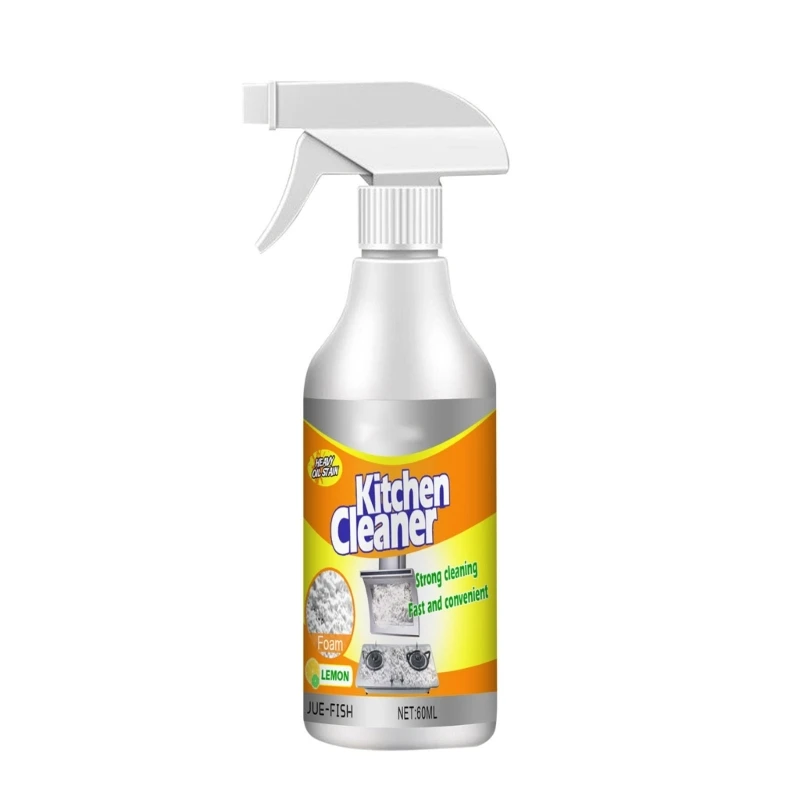 

3pcs 60ml Kitchen Cleaner Range Hood Oil Stain Cleaner Kitchen Oil Stain Removing Supplies for Kitchen Microwaves new arrival