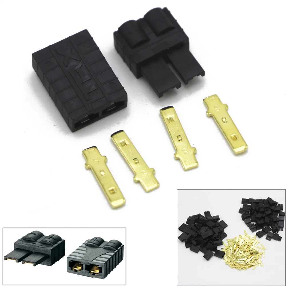 

20x RC Connector TRX Plug for Rc Lipo / NiMh Brushless ESC Battery RC Connector (10 pair)