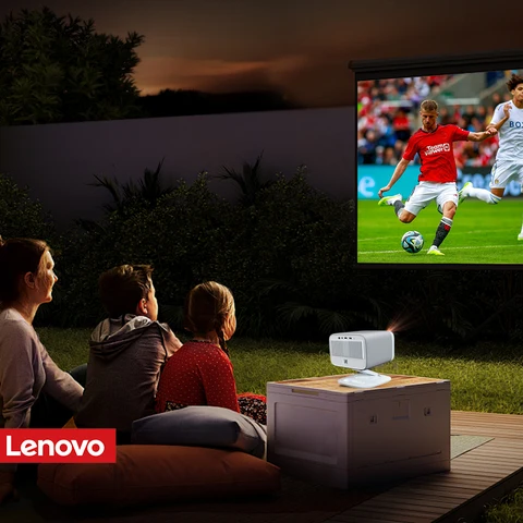 LENOVO 100P 4k проектор PK hy300 pro автофокус 1140ANSI 1920*1080P светодиодный лазерный проектор портативный луч проекторы для домашнего кинотеатра