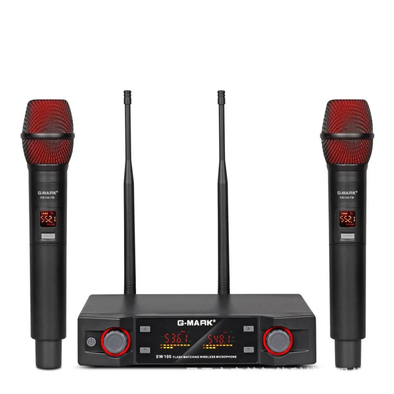 

Беспроводной микрофон «один-два» от границы для всей семьи