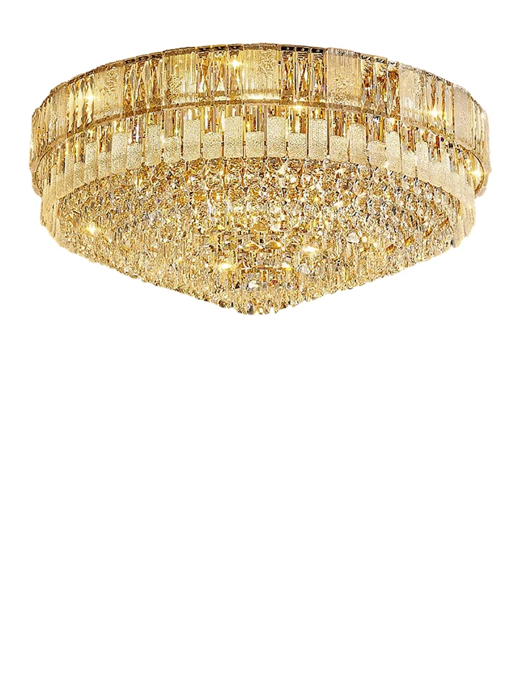 

Nordic Ceiling Chandelier 2023 Lampara Techo Home Decor Led Ceiling Lamps Gold Luxury Villa Lustres for Living Room Dining Room