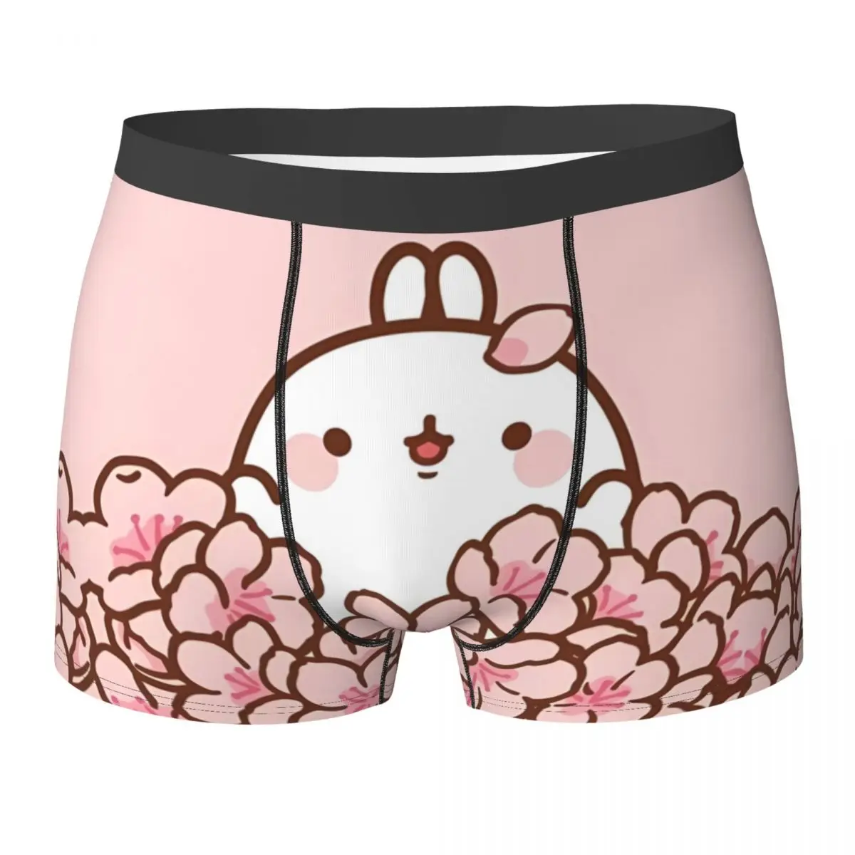 Нижнее белье Molangs мужские трусы с узором дышащие шорты-боксеры