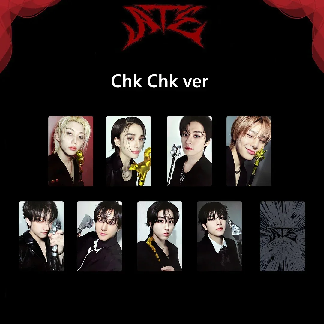Мини-альбом SKZ специальная карта ATE Hyun-Jin Lee Yong-Bok Bang Chan Min-Ho маленькая