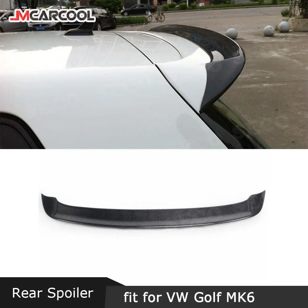 

Carbon Fiber Auto Car Rear Trunk Spoiler Wings for VW Golf 6 MK6 VI R20 GTI 2009-2013 Rear Wing Spoilers Boot Lip OS Spoiler