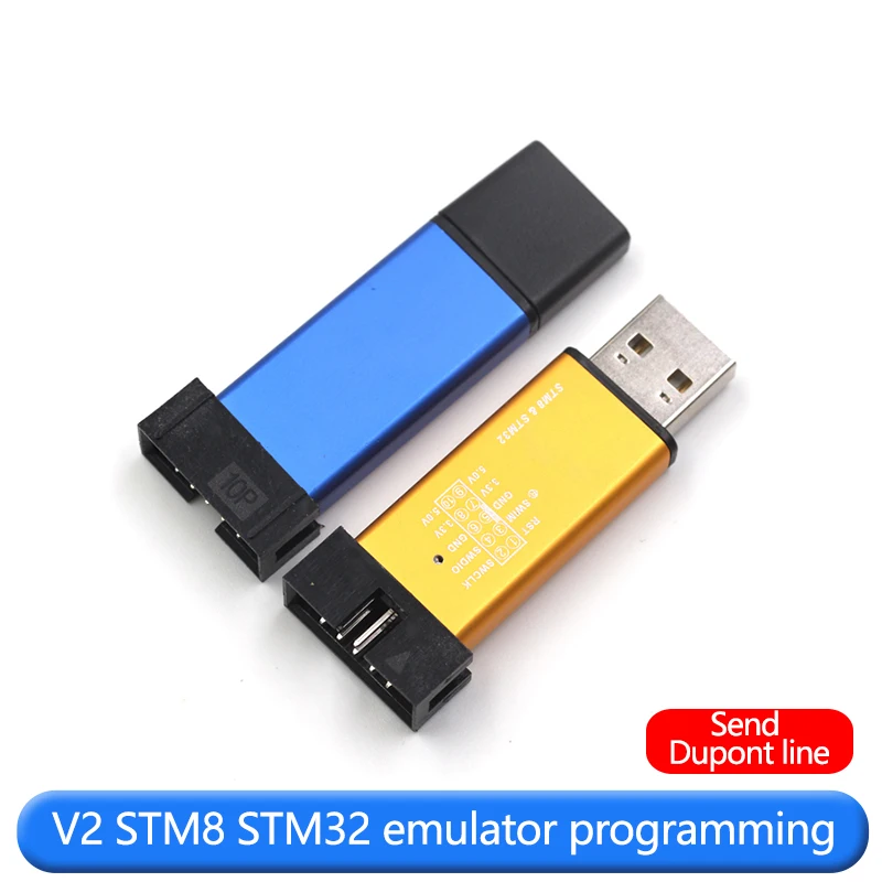 ST-LINK V2 STM8/STM32 эмулятор для программирования загрузка stlink микроконтроллер записи и