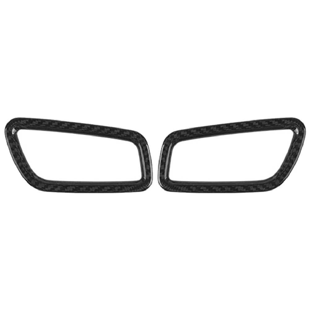 

Car Carbon Fiber Instrument Air Outlet Vent Trim Frame for 2015-2020