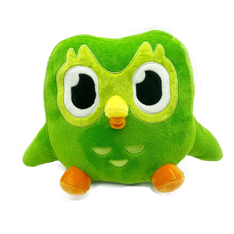 

Green Owl Duolingo Plush Doll Duo Plushie of Duo The Owl Stuffed Animal Cartoon Language Mascot Great Gift for Kids Fan Birthday