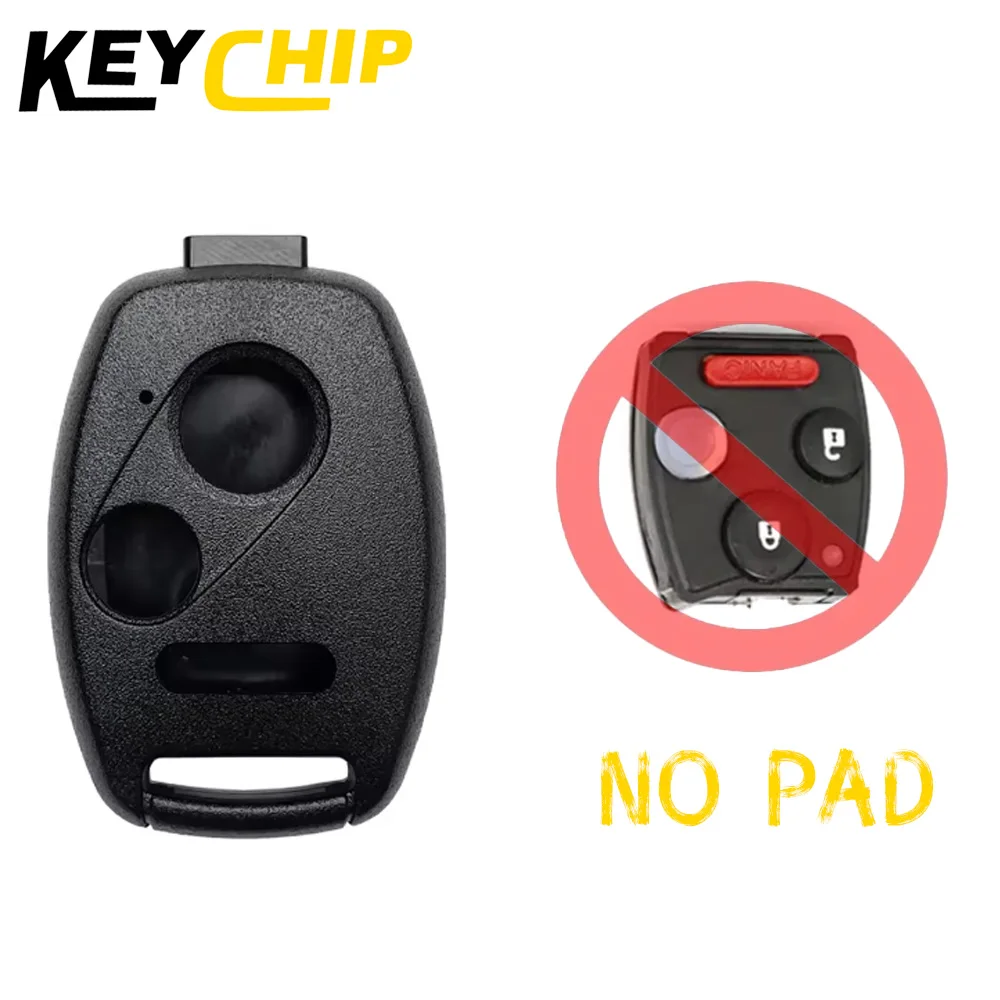 

KC для Honda Accord Civic CRV Pilot 2 2003-2013 годов 2 + 1 3 + 1 кнопки чехол для дистанционного ключа автомобиля с резиновой накладкой