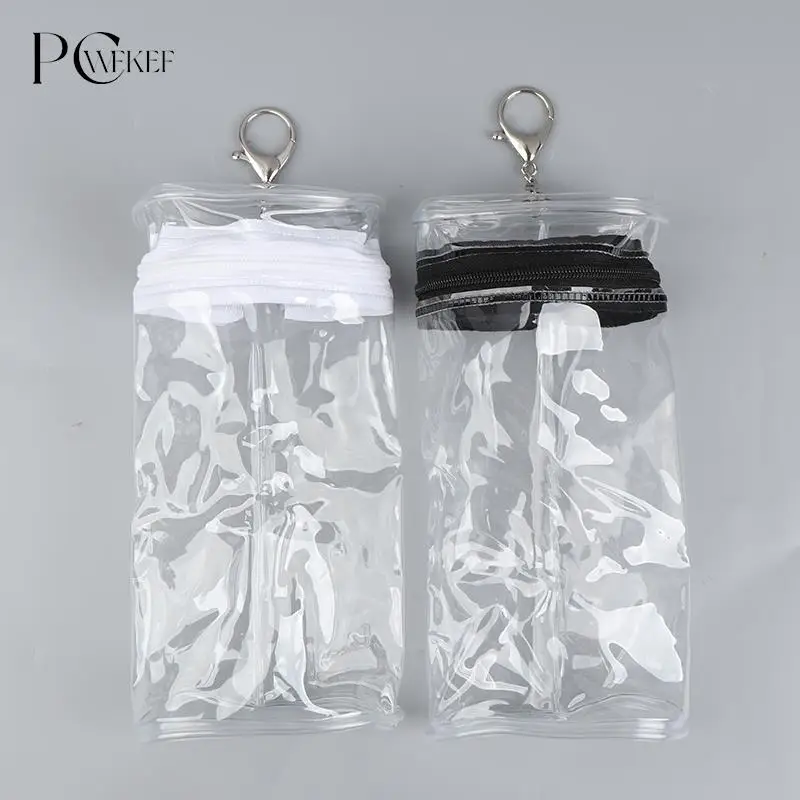 

1 шт. Новая прозрачная пластиковая сумка для пикника, сумка для хранения для кукол, аксессуары, игрушки