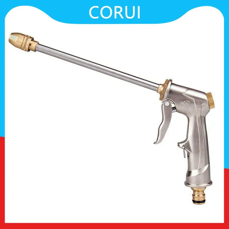 

Metal Brass Nozzle Water Spray Gun Universal Portable Car Wash Gun High Pressure Multifunctional Car Accessories Garden Tools