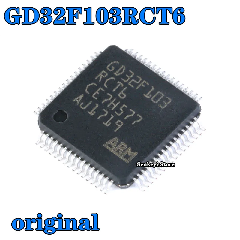 

GD32F103RCT6 LQFP64 can replace STM32F103RCT6 MCU IC new original