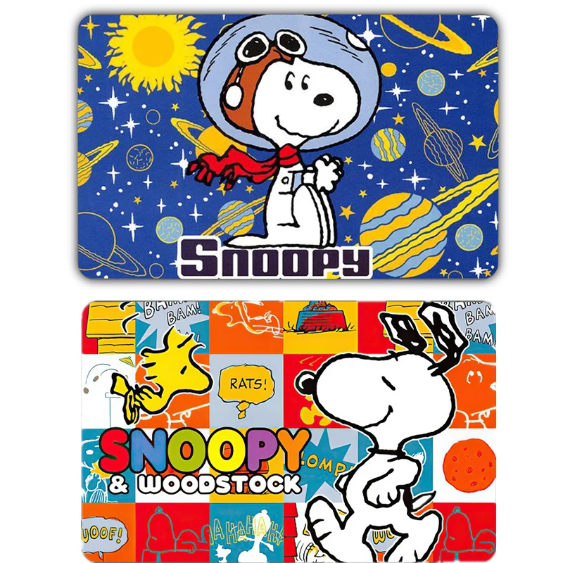

Новые Kawaii Snoopy Diy наклейки для игровых карт Diy Аниме ПВХ матовая кожа без чипа стикер для кредитной дебетовой карты A + качественные аксессуары игрушки