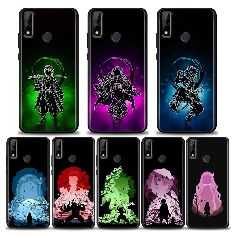 

Demon Slayer Japan Anime Comic Phone Case For Honor X8 60 8X 9X 50 30i 21i 20 9A Play Nova 8i 9 SE Y60 Magic4 5G Pro Lite Cover