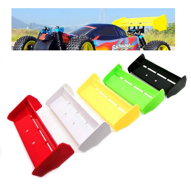 

For HSP 94166 94106 94107 Off Road Car Nitro Electric Powered Off Road Truck Remote 1/10 Buggy RC Cars Plastic Nylon Tail Wing