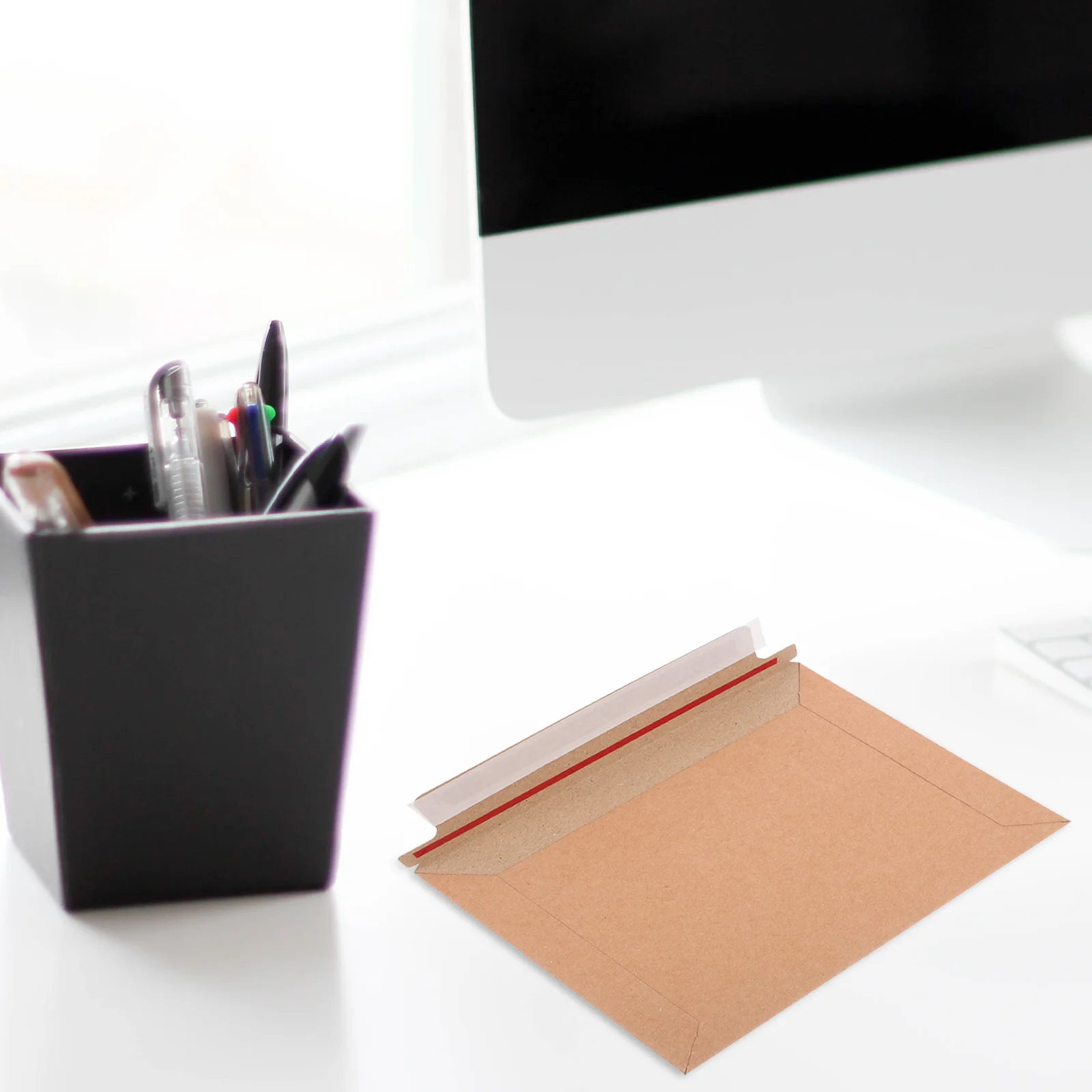 100 шт. самозапечатывающаяся сумка для документов конверты доставки почтовые