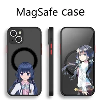 aki adagaki masamune kun no revenge phone case transparent magsafe magnetic magnet for iphone 13 12 11 pro max mini