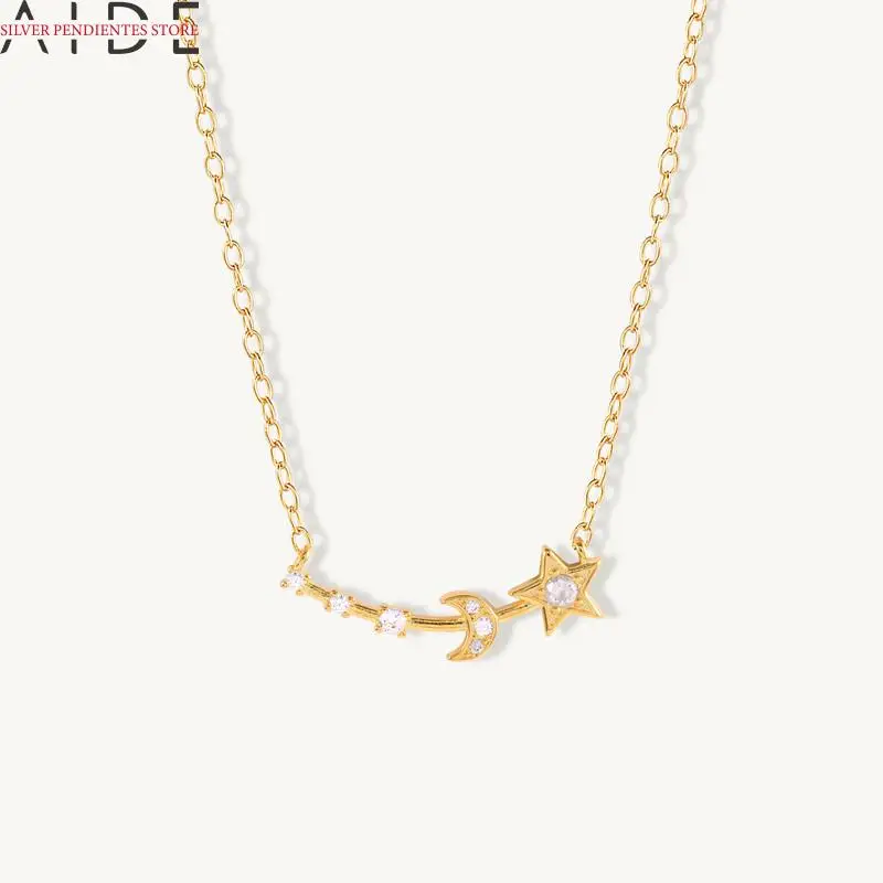 Ожерелье женское из серебра 925 пробы с кубическим цирконием |