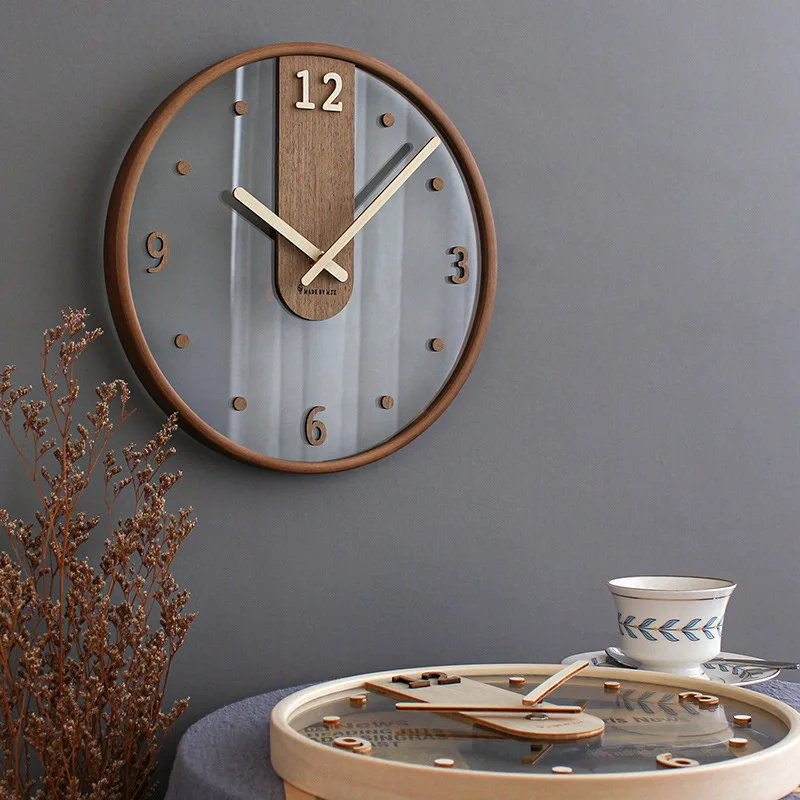 

Настенные часы в скандинавском стиле, домашний декор, Стеклянные Настенные часы, современный дизайн, украшение для гостиной, бесшумные цифровые наручные часы