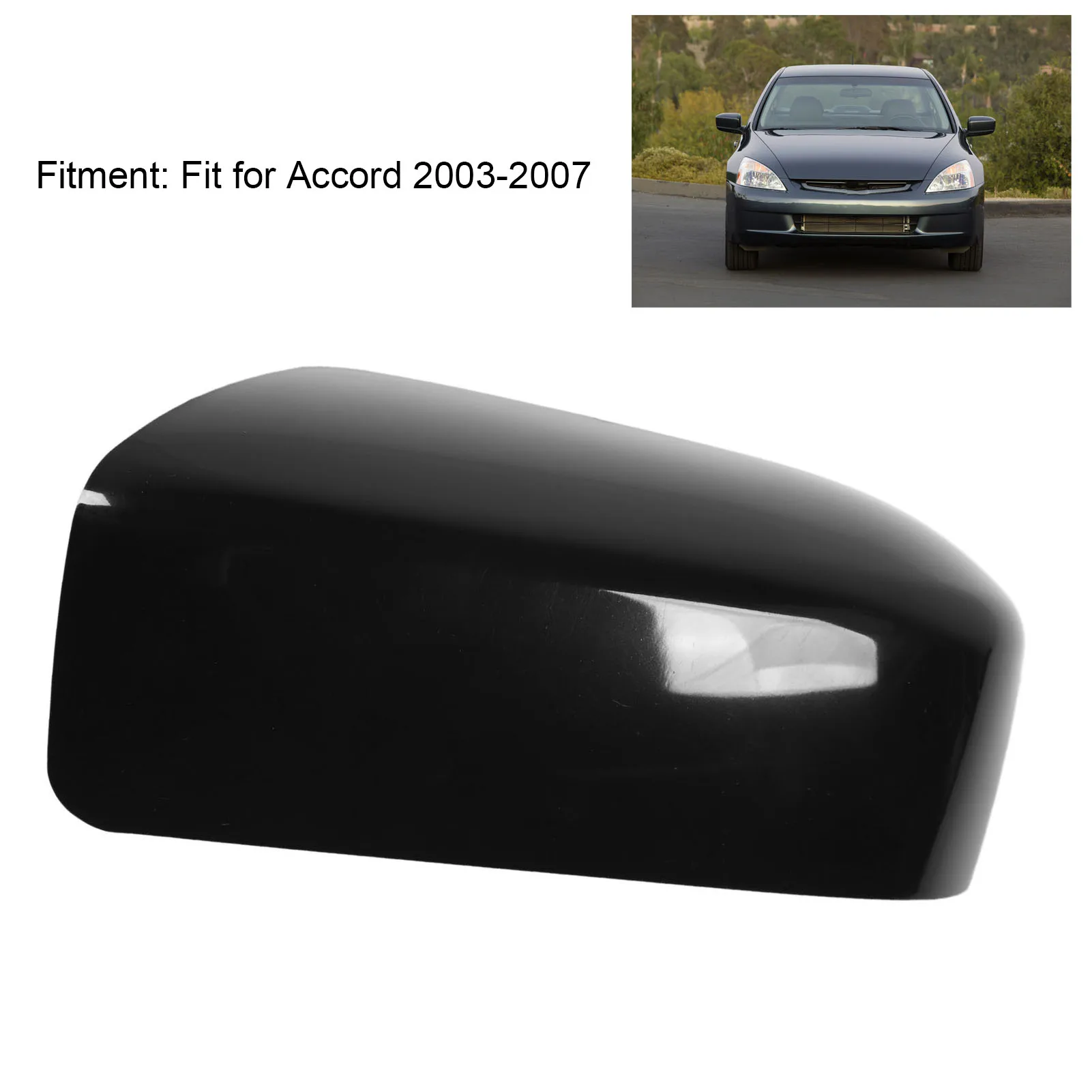 Крышка бокового зеркала заднего вида черная устойчивая к атмосферным