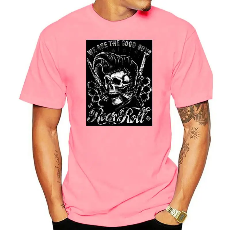 

Футболка мужская с принтом в виде черепа, 100% хлопок