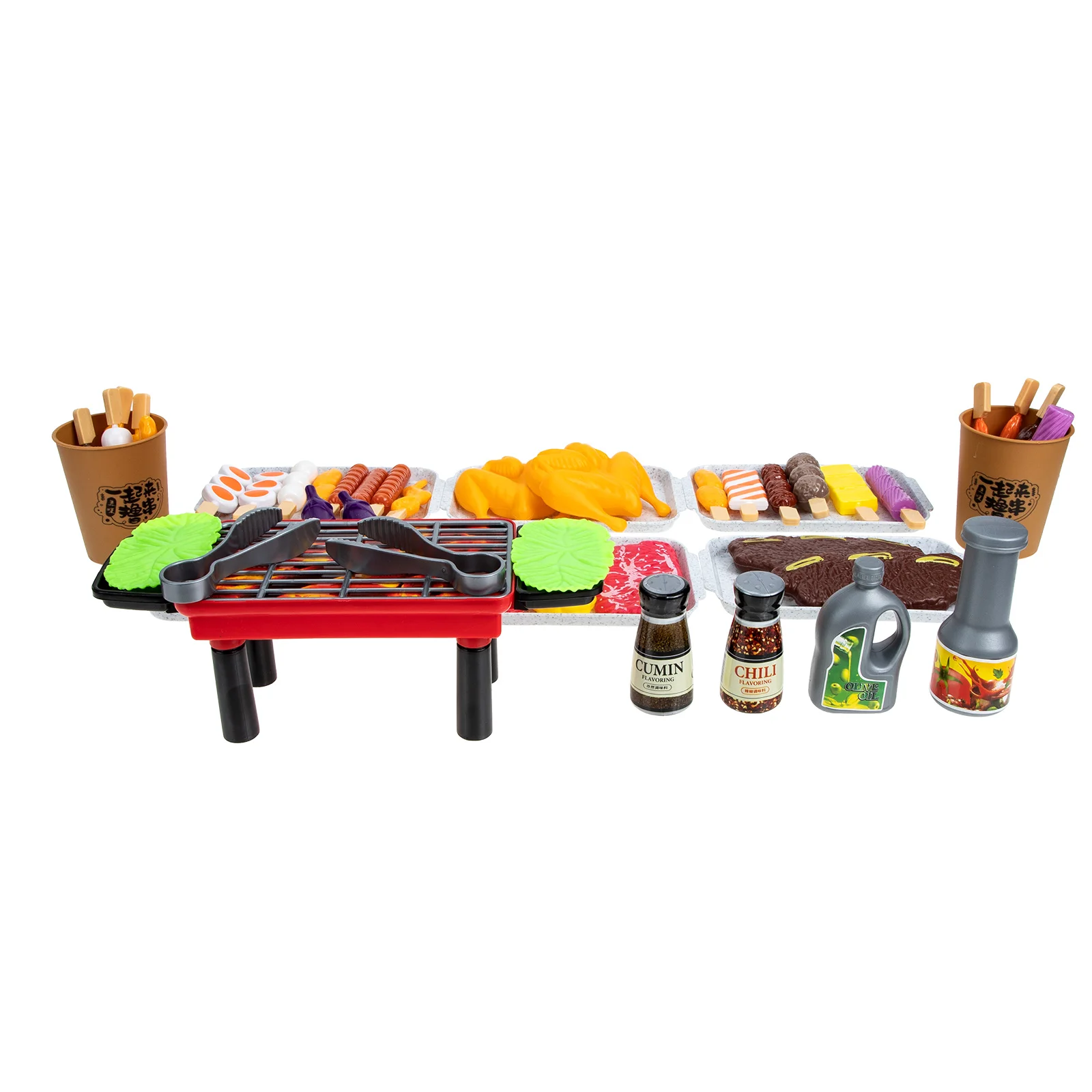 

Детская игрушка, кухонный гриль, Playbbqset, игрушки, аксессуары, кулинарный игровой набор, барбекю, ролевые рождественские имитации кемпинга, по...