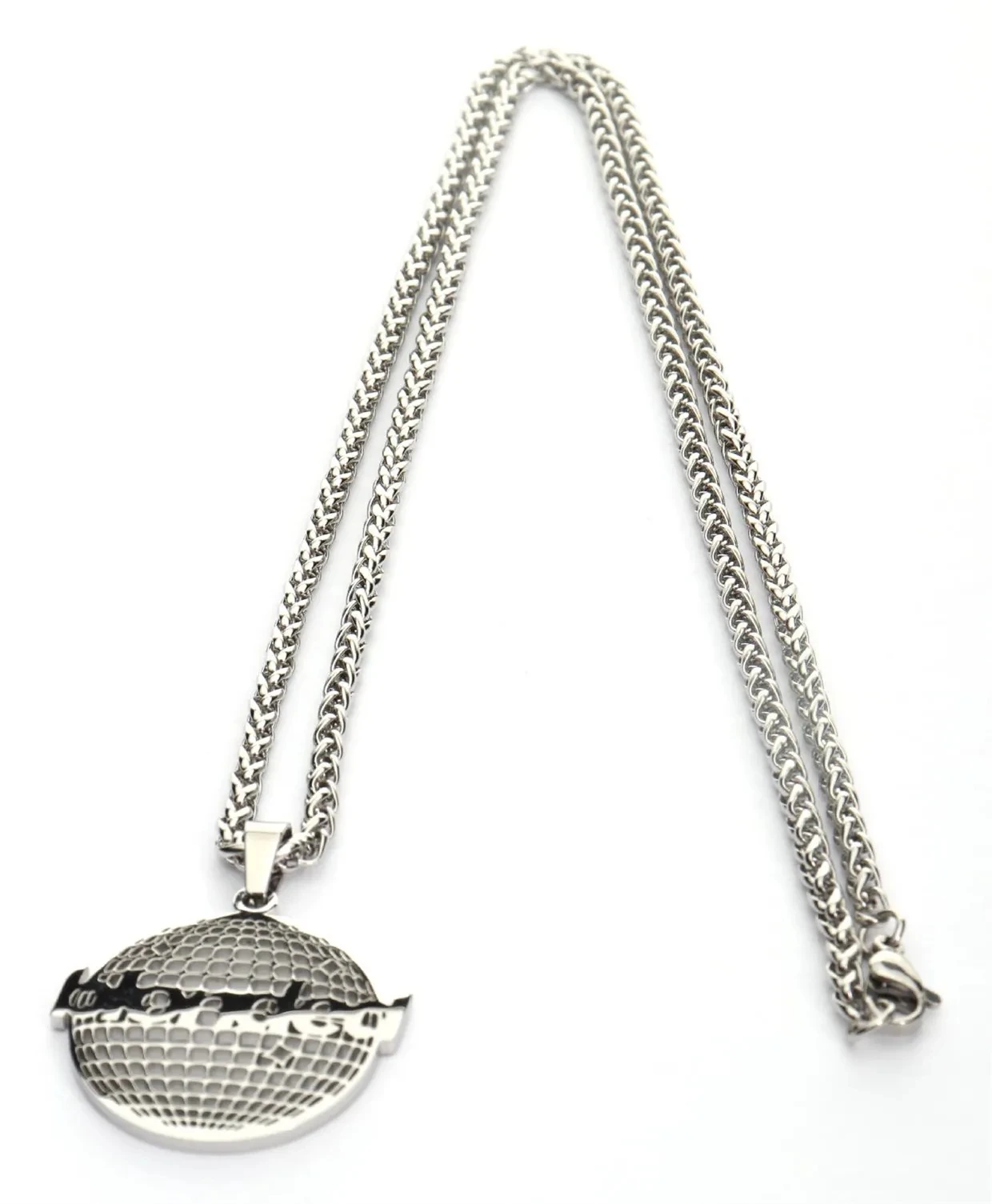 Niche Design Blonded Pendant Necklace Men And Women Hip-Hop Personality Couple Fashion Street All-Match Jewelry Accessories