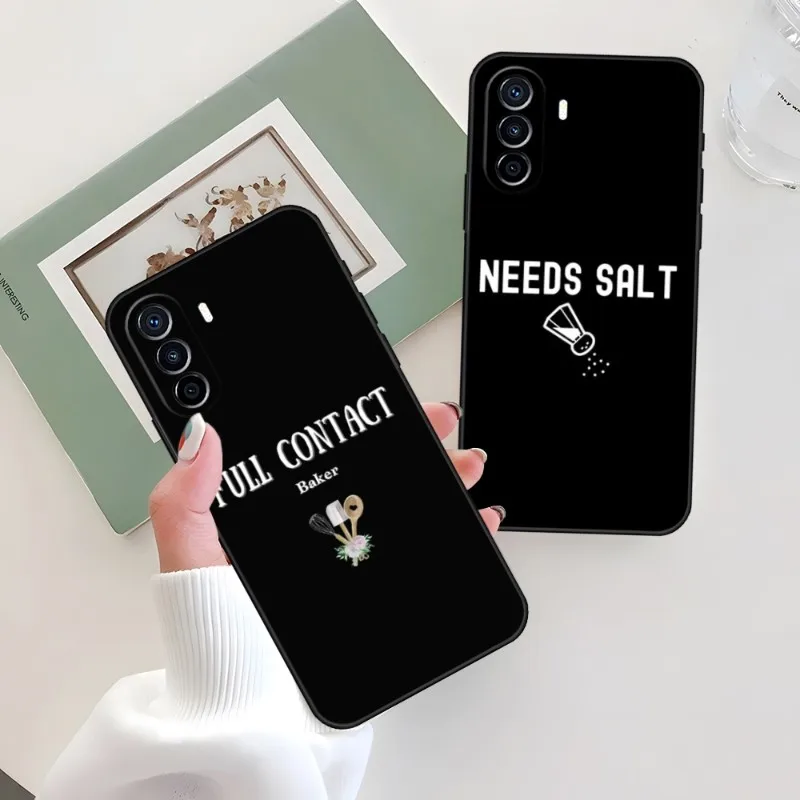 

Chef Cooking Kitchen Gift Phone Case 2023 For Huawei P50 P30Pro P40 P20 P10 P9 Y7 Y9S Lite Honor X8 X7 70 Pro Psmart Cover