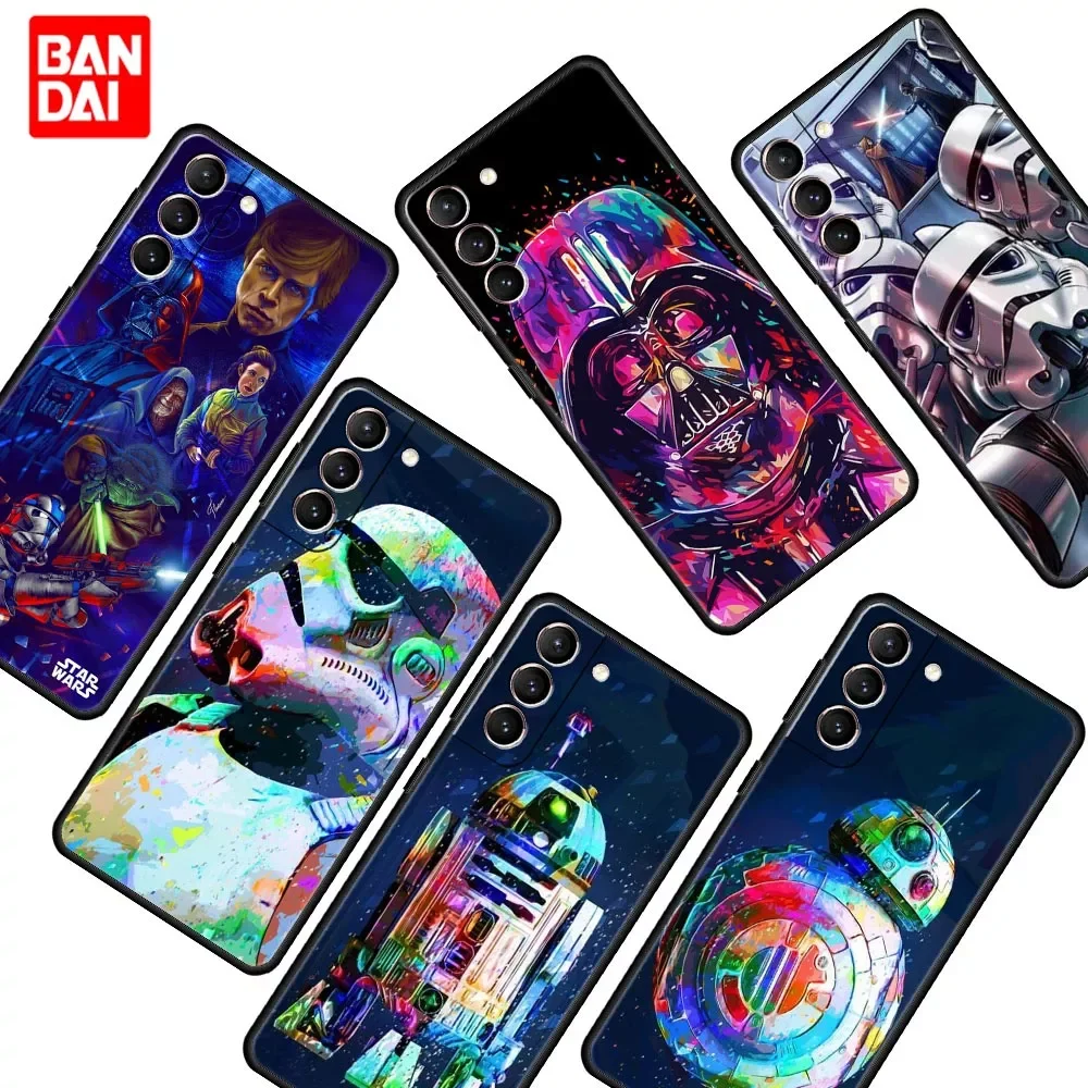 

for Samsung Galaxy S22 S21 S20 S10 Plus Ultra FE 4G 5G S22Plus S20Plus S21Plus Bag Capa Armor Phone Soft Star Wars Tribute