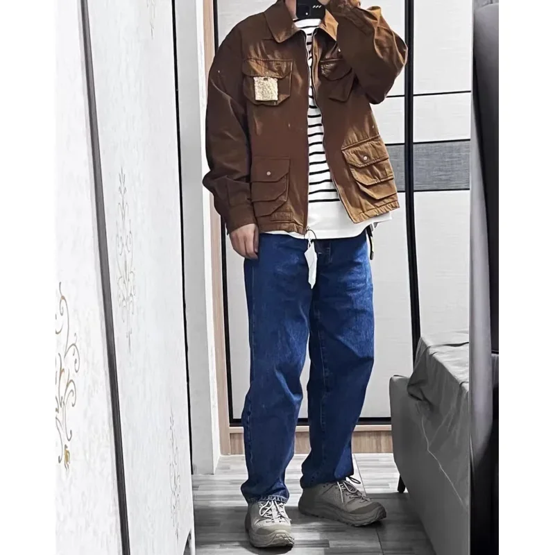 Японский охотничий жакет с несколькими карманами VISVIM HEMSWADE JKT