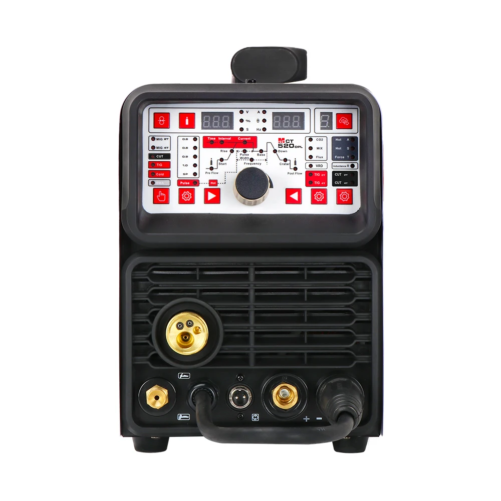 

ANDELI hot sale popular new arrival OEM/ODM 220V MCT-520DPL MIG TIG MMA CUT Pulse TIG Welding Machine MIG Welder TIG Welder