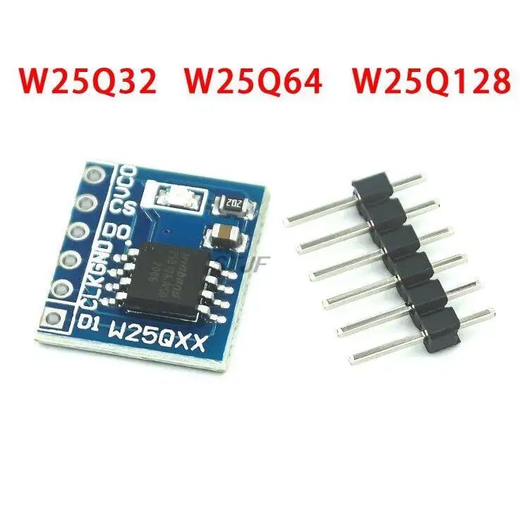 W25Q32 W25Q64 W25Q128 модуль флэш-памяти большой емкости SPI интерфейс BV FV STM32 код