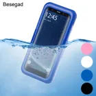 Besegad полностью закрытый защитный чехол для телефона IP68, водонепроницаемый защитный чехол, чехол для Samsung Galaxy S9, аксессуары