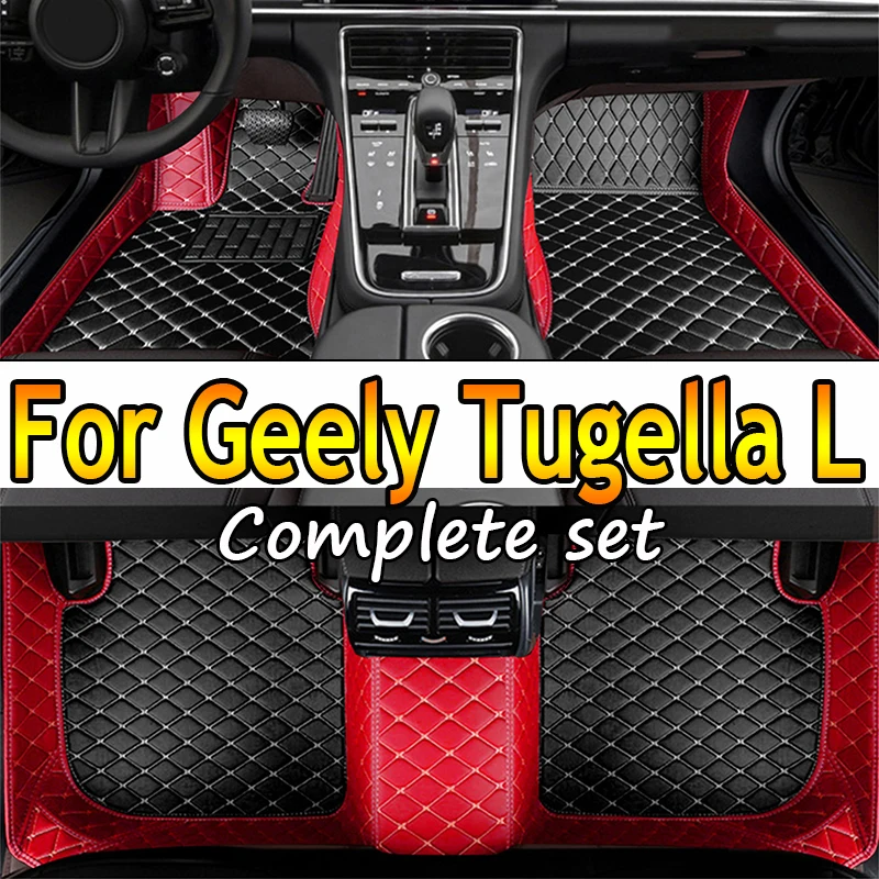 

Car Floor Mats For Geely Tugella L Hybrid 2022 Custom Auto Foot Pads Automobile Carpet Cover Interior Accessories