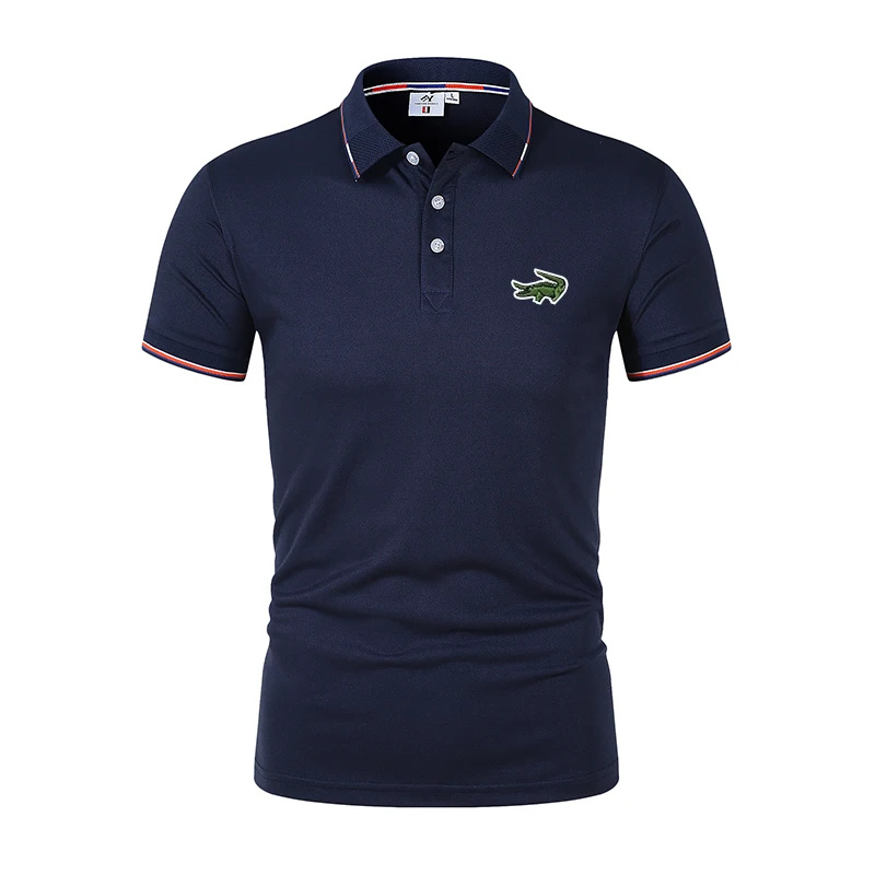 

CARTELO Embroidery New Wrinkle Resistant Active Polo Shirt Men's Summer Business Casual Breathable High Quality Men's Polo Shirt