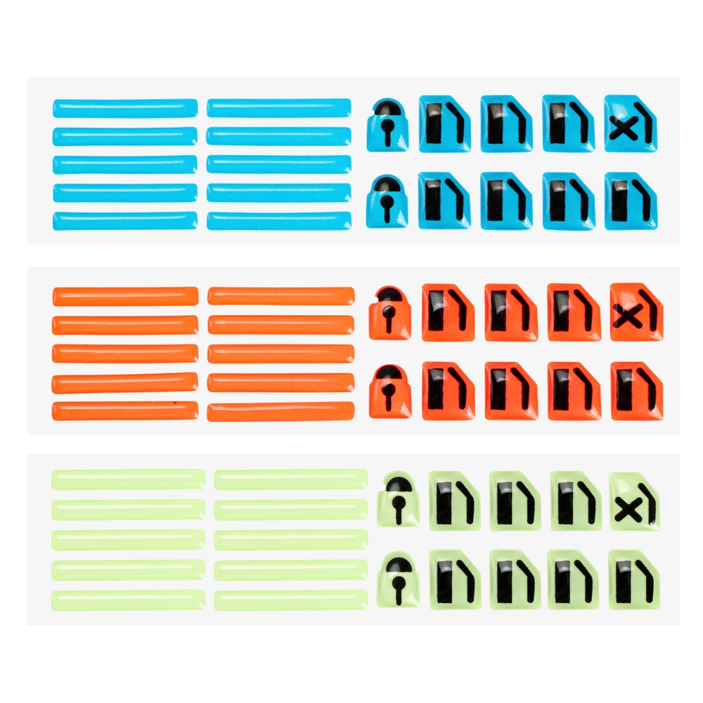 Обновленная светящаяся наклейка для кнопки подъема автомобильных дверей и окон