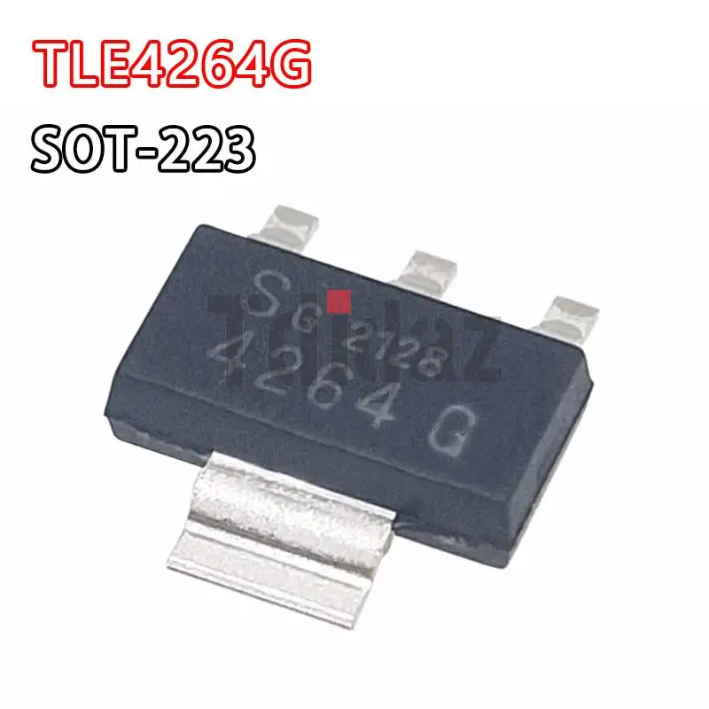 10 шт. TLE4264G TLE4266G SOT223 TLE4264 TLE4266 SOT-223 4264G SOT LDO низкий выпадающий регулятор чип транзистор