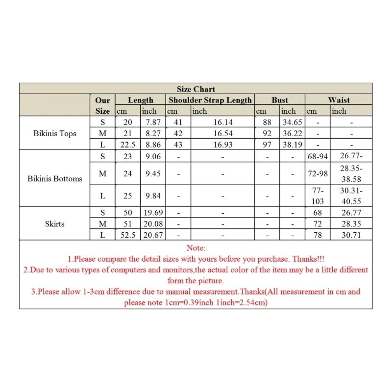 

Womens Ethnic Style Swimsuits Criss Bikinis Set High Cut Bathing Suit with Beach-Skirt 3 Pieces Swimwear Beachwear GXMF