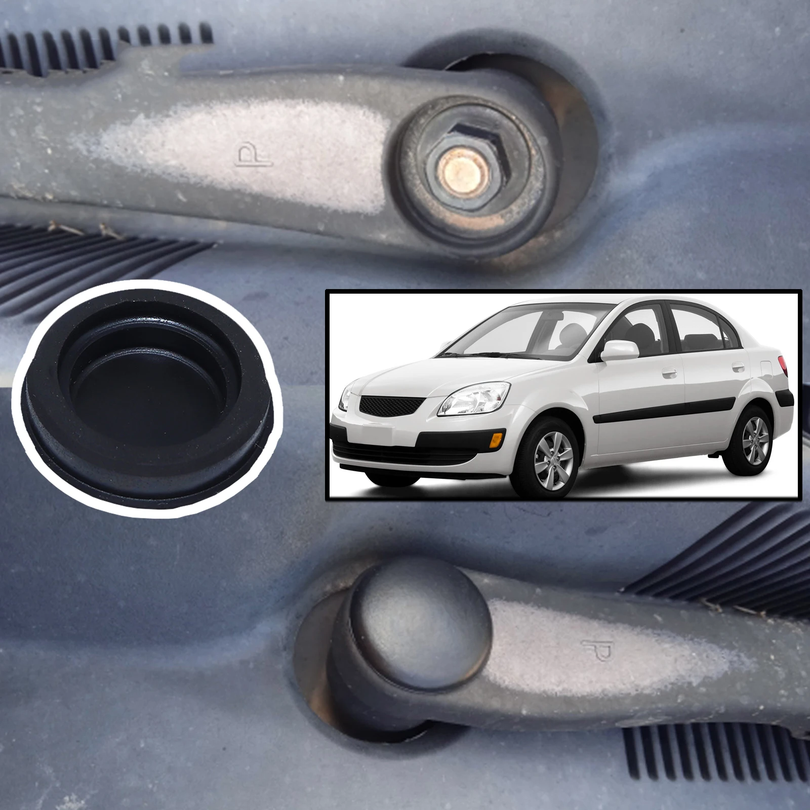 Передняя крышка стеклоочистителя автомобиля гайки болт запасная часть для Kia Rio JB