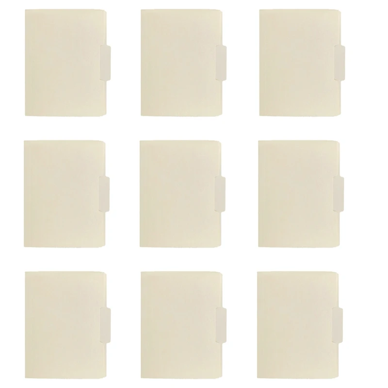 

Подвесные папки для файлов, папки для файлов, бумажные папки для файлов, размер букв, Настраиваемые язычки 1/5 резки, 100 на коробку