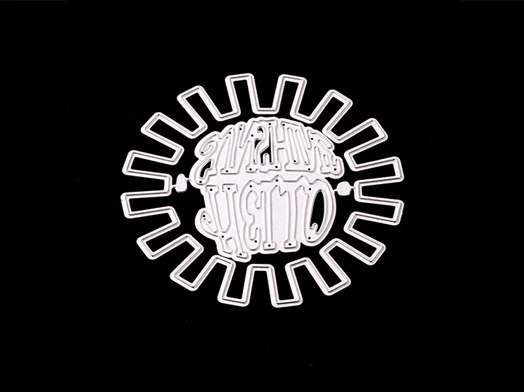 

Metal Sunshine Cutting Dies Stencils for DIY Scrapbooking/photo album Decorative Embossing DIY Paper Cards