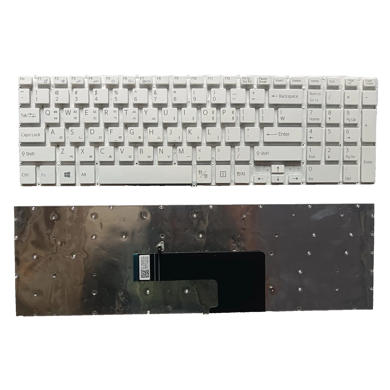

NEW FOR SONY Vaio SVF152C29M SVF-152C29M SVF152C29L SVF15E KR Keyboard White without frame