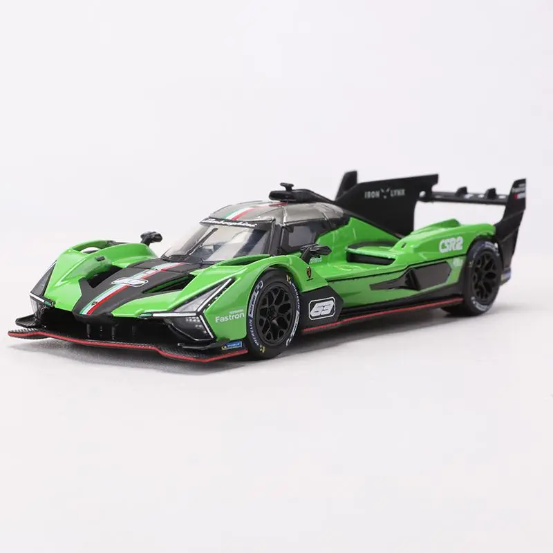 Фото Литой под давлением масштаб 1:43 Lamborghini SC63 24-часовая гоночная модель автомобиля из сплава на выносливость №2