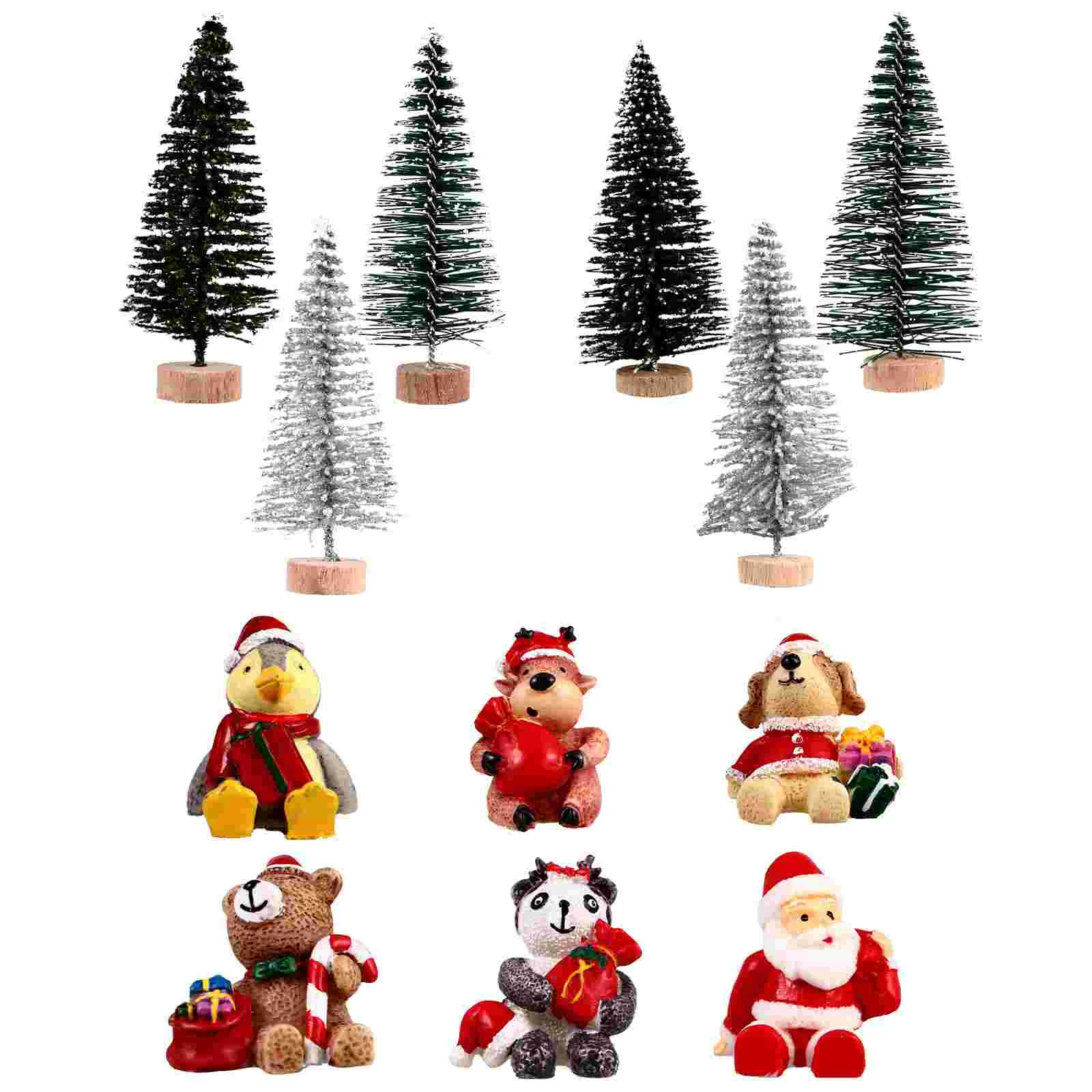 

Christmas Xmas Resin Craft Crafts Miniature Ornament Charms Ornaments Embellishments Theme Snowmansupplies Decorations
