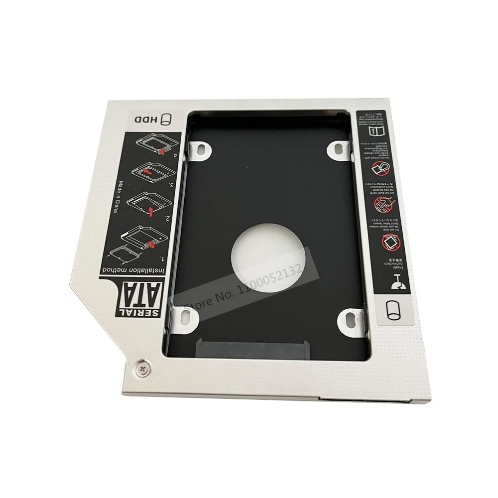 Алюминиевый корпус для второго жесткого диска HDD SSD переходник с оптическим