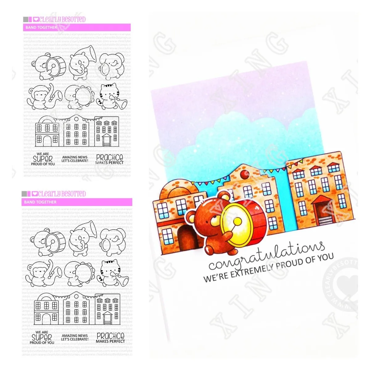 

Band Together Stamps and Dies New Arrival 2022 Scrapbook Diary Decoration Stencil Embossing Template Diy Greeting Card Handmade