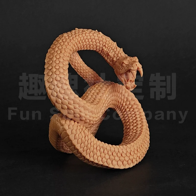 Фото 1/35 7-8 см Vipera russelli siamensis модель игрушки древние доисторические животные модель Gk настроить 3D печать №3
