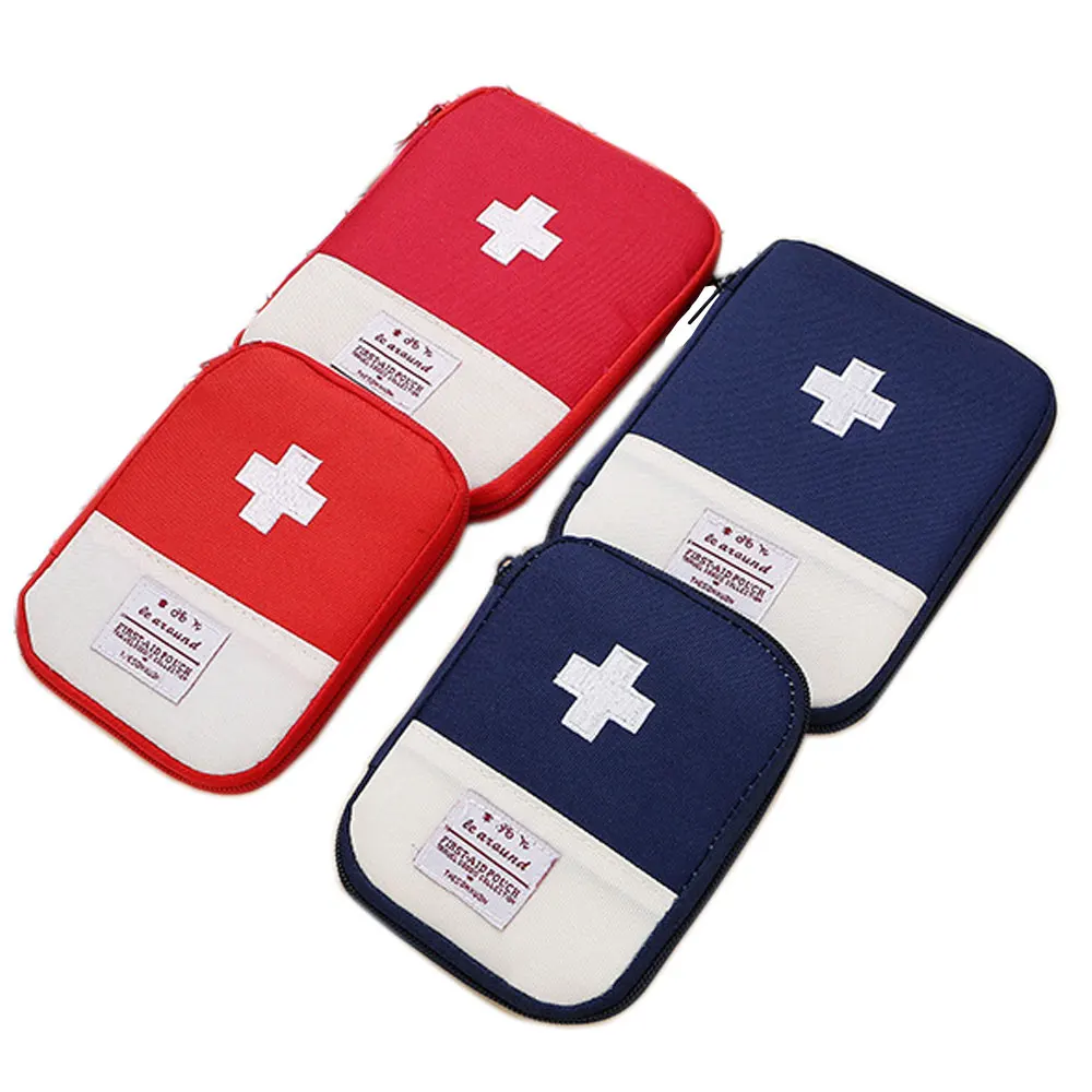 

Portable First Aid Medical Kit Travel Outdoor Camping Useful Mini Medicine Storage Bag Camping Emergency Survival Bag Pill Case